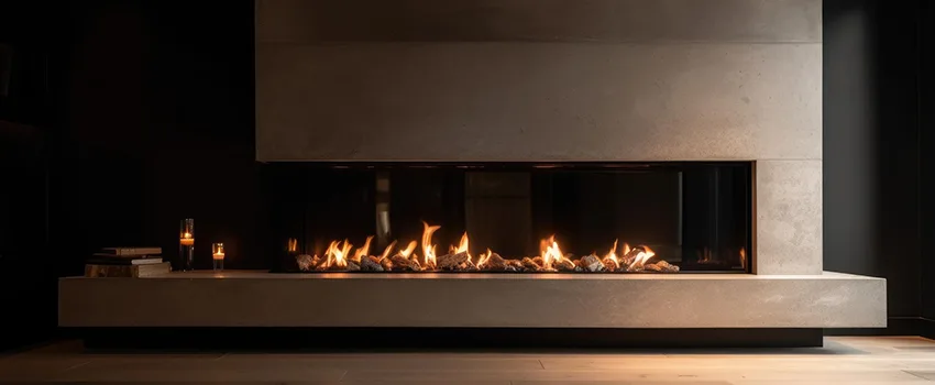 Gas Fireplace Ember Bed Design Services in West Jordan, Utah