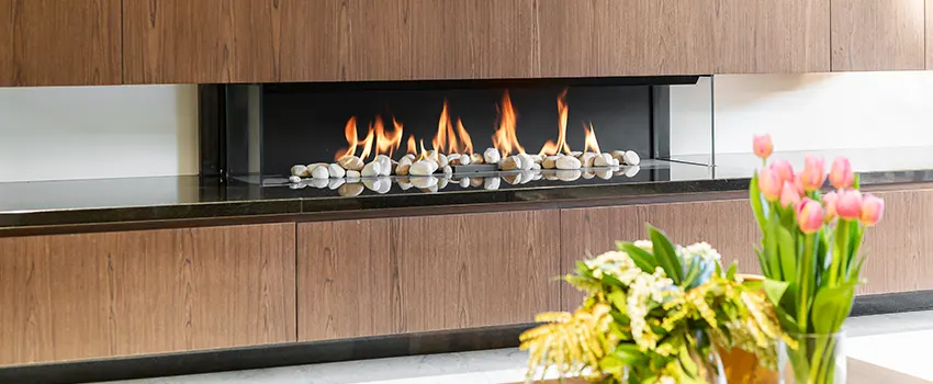 Double-height Fireplace Design Refurbishment in West Jordan, Utah