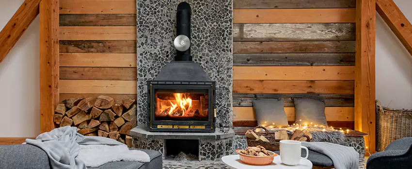 Thelin Hearth Products Direct Vent Gas Stove Fireplace Inspection in West Jordan, Utah